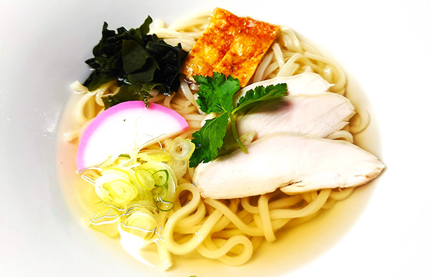 あっさり白だし鶏うどん（温）